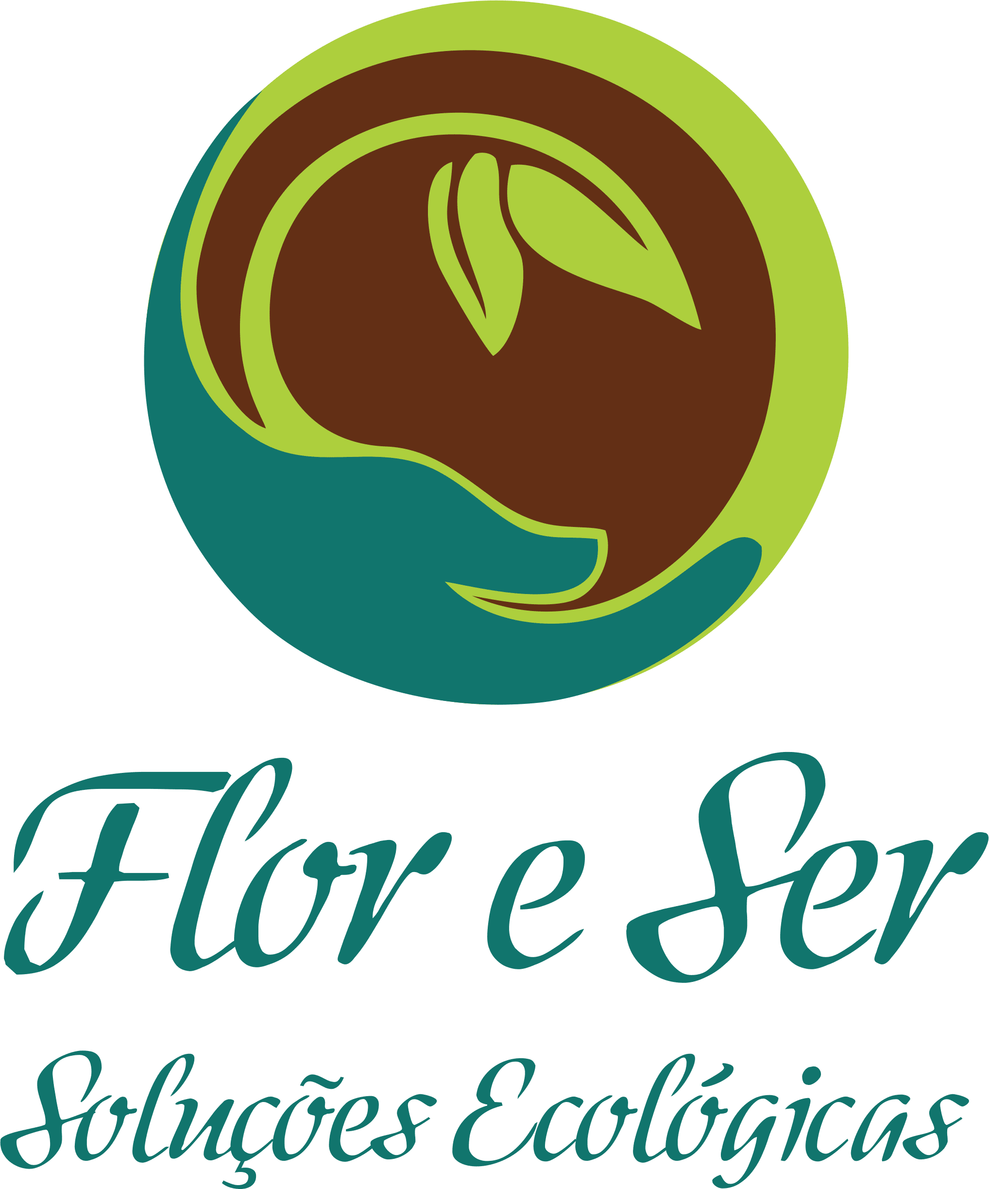 Logo original Flor e Ser Soluções Ecológicas